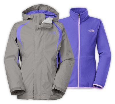 The North Face Girls' Mountain Triclimate Jacket - at Moosejaw.com