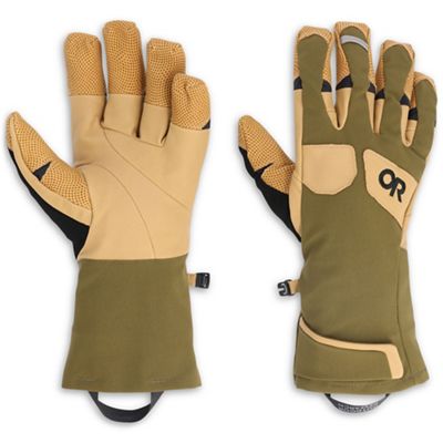 OZERO Work Gloves | Thickened Insulation for Working in Cold Weather for Men (Color: Gold, Size: M)