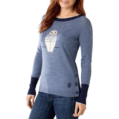 Blue Multi Geo Intarsia Sweater