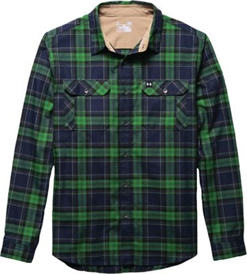 under armour men's flannel shirt