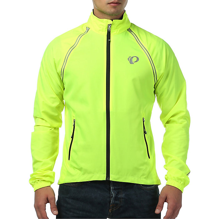 Screaming Yellow Small PEARL IZUMI Mens Ride Elite Barrier Convertible Jacket