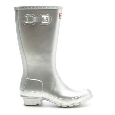 kids metallic boots