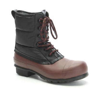 Hunter Women's Original Quilted Lace Up Short Boot Moosejaw