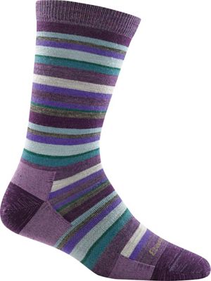 Darn Tough Women's Sassy Stripe Light Crew Sock Moosejaw