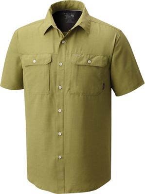 mountain hardwear men's canyon short sleeve shirt