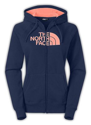 the north face women's half dome full zip hoodie