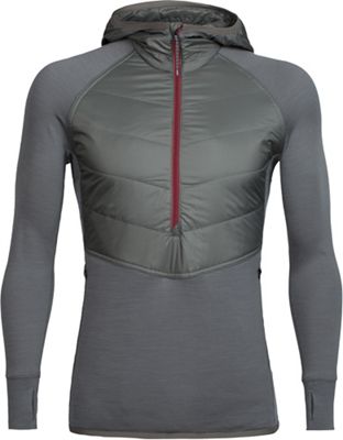 Icebreaker Men S Ellipse Ls Half Zip Hood Mountain Steals