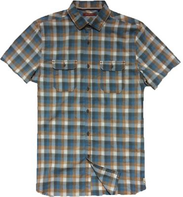 Jeremiah Men's Space Dye Plaid S/S Shirt
