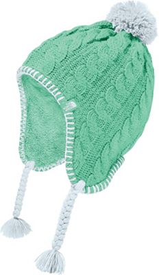 north face fuzzy earflap beanie