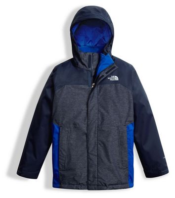 the north face big boys vortex hooded triclimate jacket