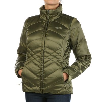 olive green north face jacket womens