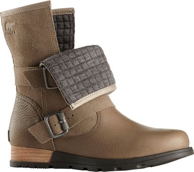 sorel major moto plaid boot