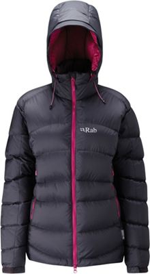 Amazon Com Rab Ascent Down Jacket Women S Beluga Us Xs Uk 8 Clothing