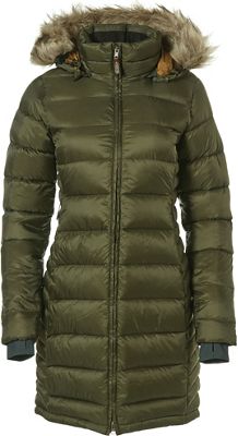 rab womens deep cover parka deep denim