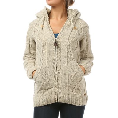 womens zip front jumper