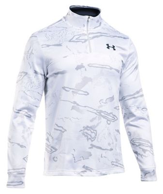 under armour men's icon camo quarter zip pullover