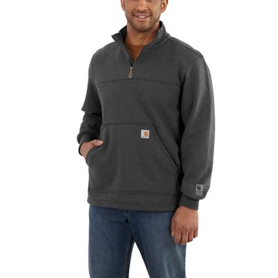 carhartt rain defender quarter zip hoodie