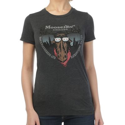 Moosejaw Women's Classic Moose Chicago Vintage Regs SS Tee at