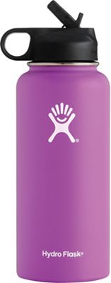 Hydro Flask 32oz Wide Mouth Insulated Bottle with Straw Lid - at ...