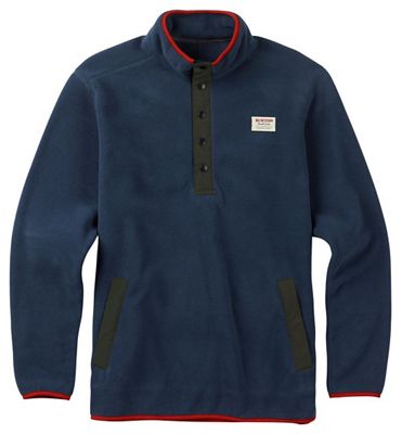 burton men's hearth fleece pullover