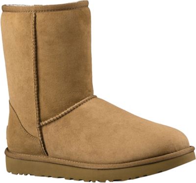 UGG Classic Short II Tomatillo Water-resistant Suede Boots Size US 8 Women