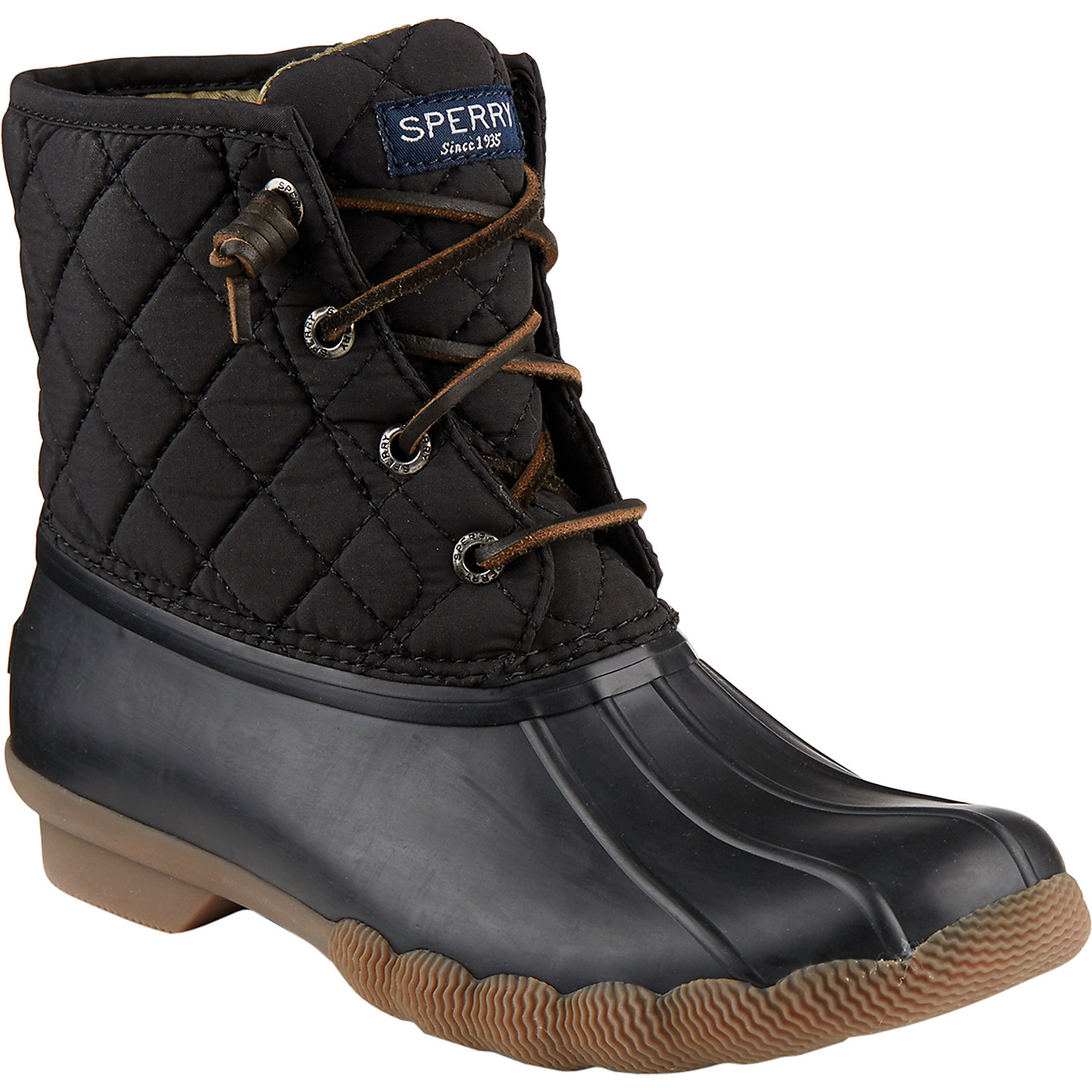 Sperry Womens Saltwater Quilted Nylon Boot