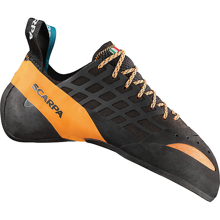 Scarpa Mens Instinct VS Climbing Shoes Black Yellow Sports Lightweight 