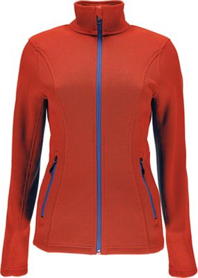 spyder women's endure full zip mid weight stryke fleece jacket