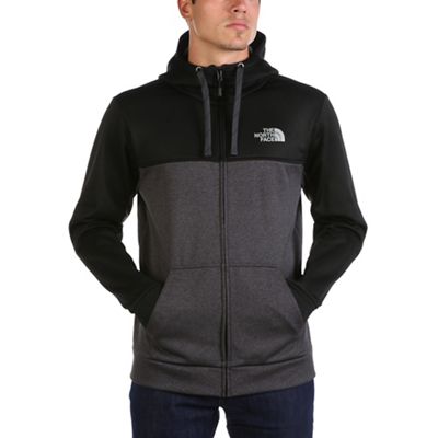 the north face m surgent bloc fz hoodie