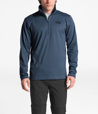 the north face men's tech glacier quarter zip