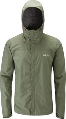 rab coat green