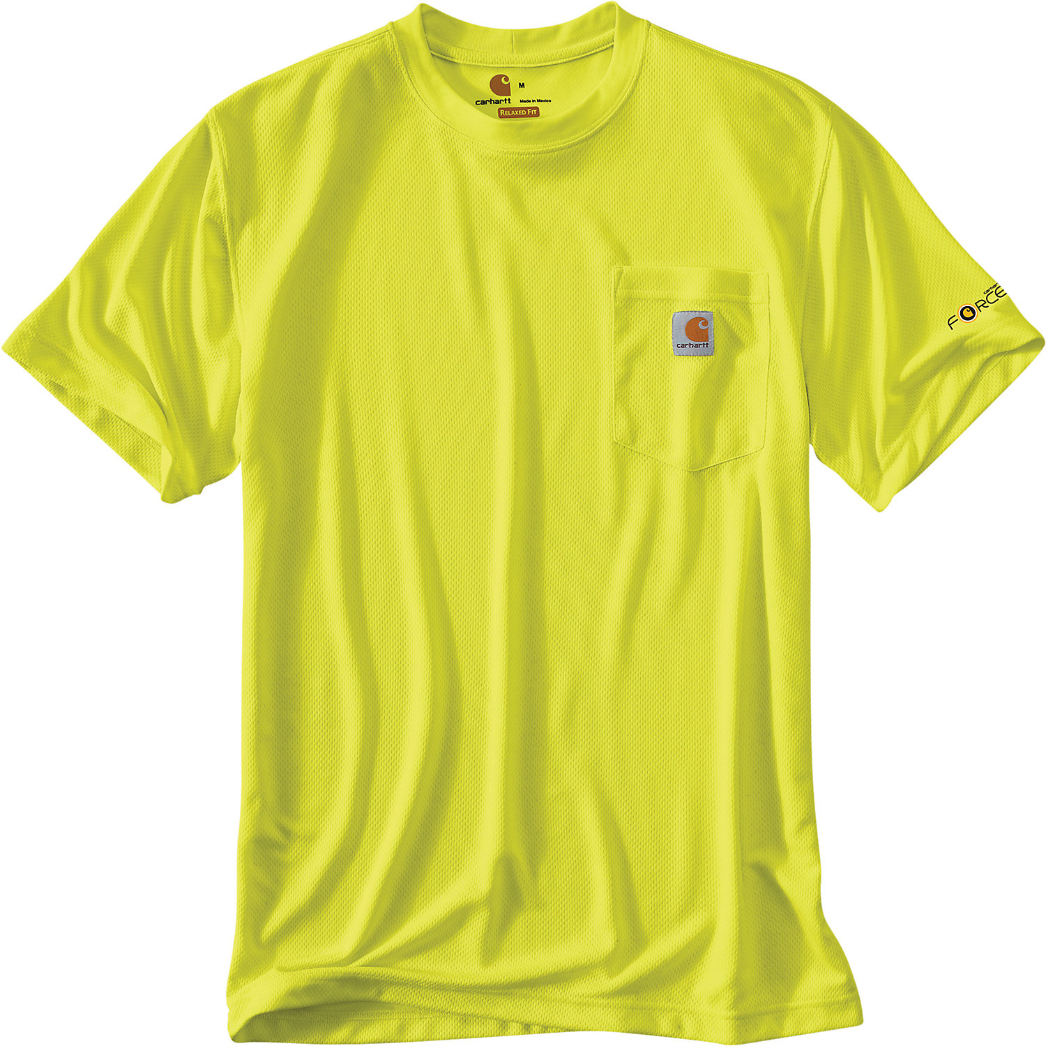 Carhartt Mens High-Visibility Force Color Enhanced SS T-Shirt