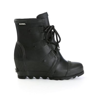 sorel black rain boots