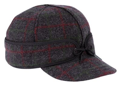 Stormy Kromer Original Kromer Cap - Winter Wool Hat with Earflap at   Men’s Clothing store