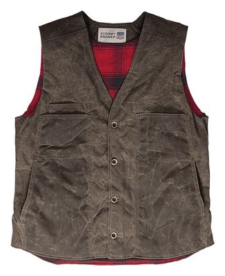 Stormy Kromer Waxed Button Vest With Lining