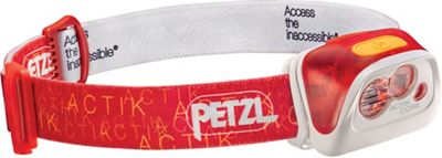 Petzl Actik Core Headlamp, White-Red LED, Flex Battery Capable