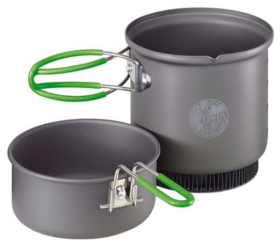 Terra Hiker Camping Cookware Nonstick & Lightweight Pots Pans with Mesh Set Bag