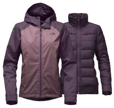 north face mountain down triclimate jacket
