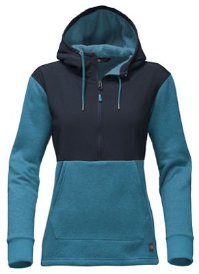 north face sherpa pullover women's