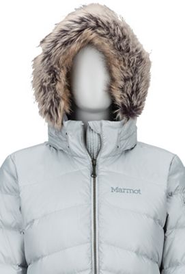 marmot women's jacket with fur hood