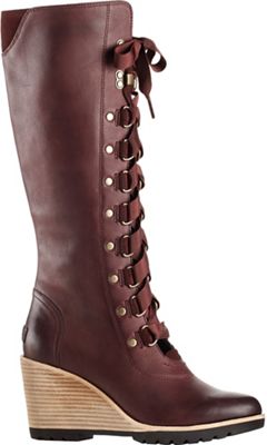 sorel women's after hours tall wedge boots