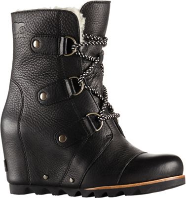sorel joan wedge shearling