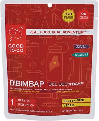 Good To-Go Korean Bibimbap Gluten Free - Single Serving
