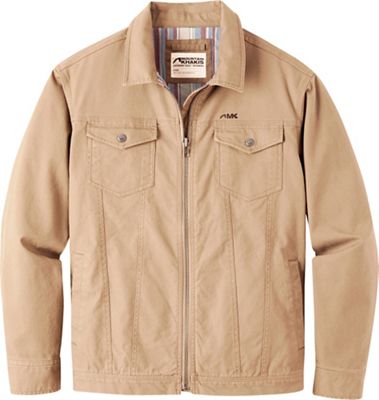 khaki trucker jacket