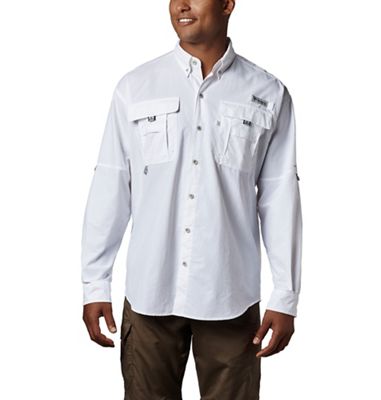 Columbia Men's PFG Bahama II Long Sleeve Shirt - Tall , Gulf Stream, 2x