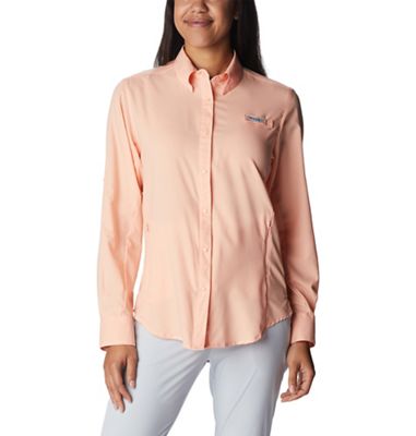 Columbia Women's PFG Tamiami II Long Sleeve Shirt - Tiki Pink