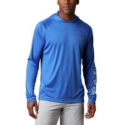 Men's Toronto Blue Jays Columbia Royal Terminal Tackle Long Sleeve Hoodie  T-Shirt