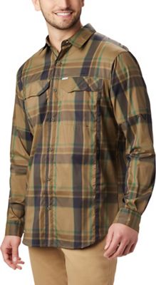 columbia silver ridge plaid long sleeve shirt