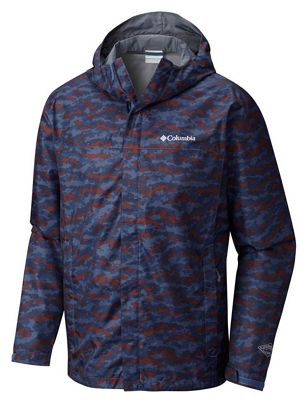 columbia men's watertight printed jacket