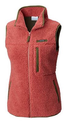 columbia mountain side heavyweight fleece vest